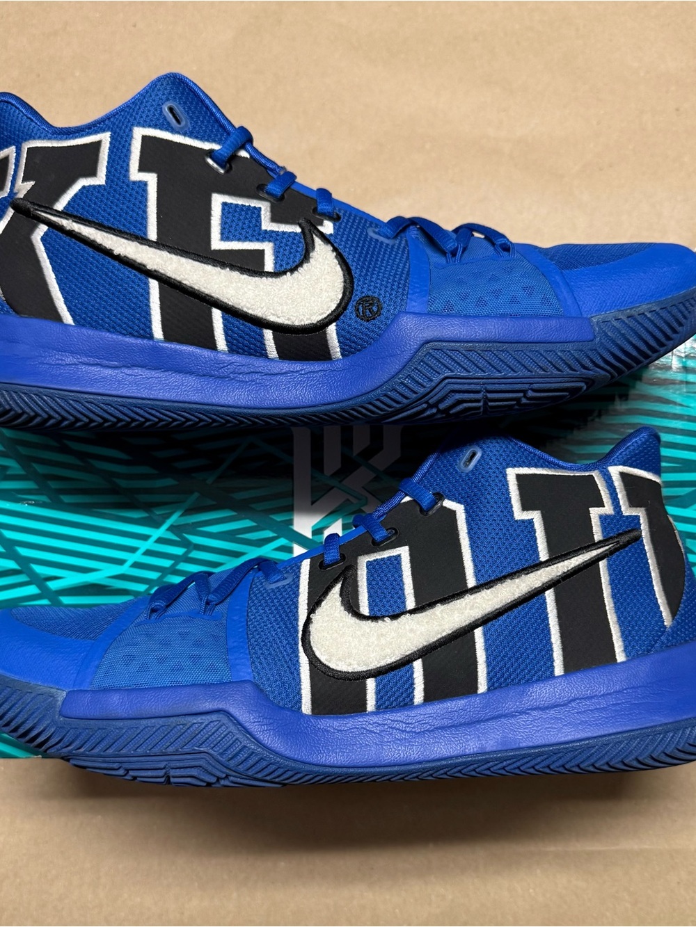 Nike Kyrie 3 Duke Men’s size 14 Basketball Shoes Rare!